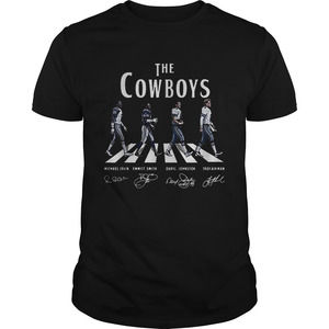The Cowboys Abbey Road Dallas Cowboys Signatures Shirt